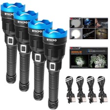 4x TECPO HANDLAMPE 8000 LUMEN