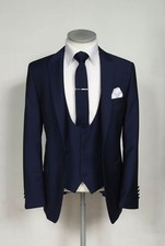 Herren Marineblau Anzüge