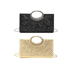 Damen Clutch mit abnehmbarer