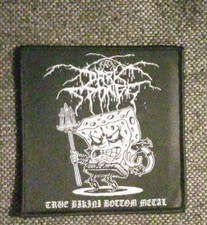 Spongebob Black Metal Bikini