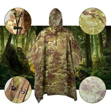 Camouflage Poncho Regenmantel