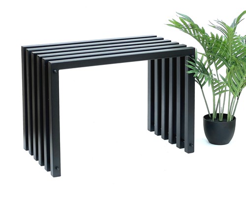 Hocker metall schwarz - hocker, sitzbank
