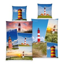 Leuchtturm bettwäsche amrum - leuchtturm,