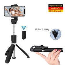Smartphone Selfie Stick Handy Bluetooth Stativ 3 in1 Tripod Selfie Selfie-Stange