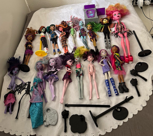 17x mattel monster high - mattel, puppen