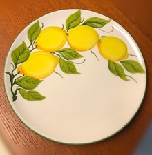 Speiseteller Zitrone