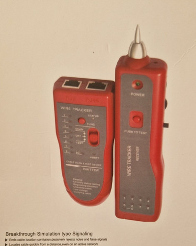 Wiretracker kabeltester - kabeltester, &