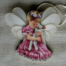 ANHÄNGER - ENGEL - PORZELLAN - GENTLE HUGS - M 392 - BRADFORD EDITIONS