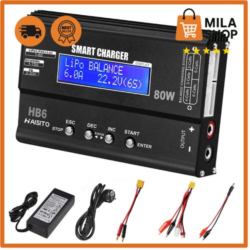 Lipo ladegeraet 80w - ladegeraet, 6a