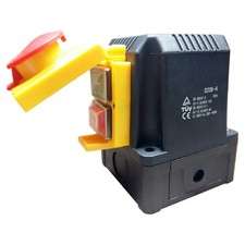 Anbauschalter 400V mit CEE Stecker, Notaus Klappe- Baugleich KEDU KOA1Y