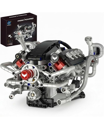 Modellmotor 770 teile - v8, 770+