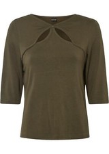 Shirt mit modischen Cut-Outs