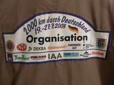2000 km durch Deutschland - Rallye-Jacke 2003 - Barockengel Ponton Pagode 170 V