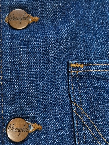 Wrangler jeans weste - l,