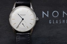 NOMOS „Orion“, Armbanduhr, 35 mm, Ref. 301, Handaufzug, in Orginalbox