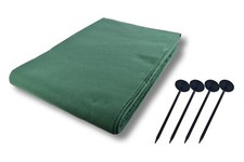 Strohvlies Strohschutzvlies Abdeckvlies Stahlnägel Heuvlies Stroh 140g/m² 12,5m