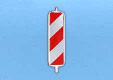 Leitbake Kunststoffbake Absperrtechnik Warnbake Absperrbake  rot weiß 2,0 kg