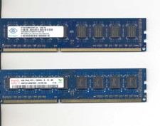 Computer  -  2x 4GB DDR3 Hynix+Nanya 4GB 2Rx8 PC3 10600U-09-10-B0