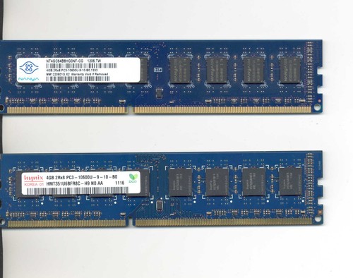 Computer 2x 4gb ddr3 - ,