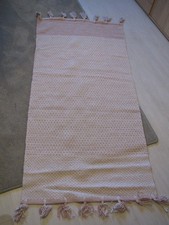 Teppich rosa-weiß 175x75cm