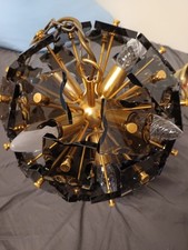 Sputnik Deckenlampe 70er Jahre,Vintage  selten