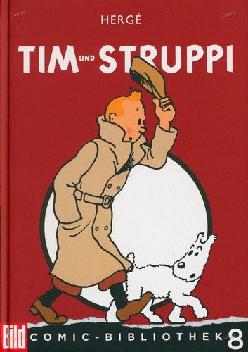 Bild comic bibliothek tim - comic,