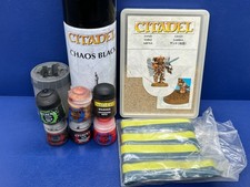 Grundierung 1/4 voll + 6 Farben + Greenstuff + Sand für Warhammer