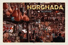 Holzschild 12x18 cm Hurghada