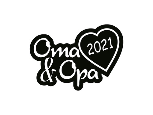 Plott aufkleber oma opa - aufkleber, &