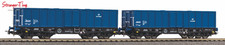 Piko Expert PKP Cargo 401Zk Hochbordwagen offener Wagen Set (2) VI HO Spur