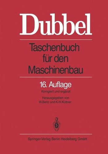 Dubbel taschenbuch für den - für,