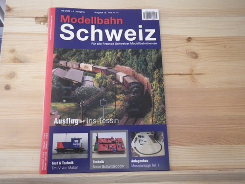 Zeitschrift modellbahn schweiz - zeitschrift,