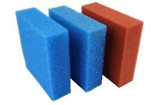 Ersatzschwamm Set passend für Oase Biotec 5 Teichfilter 1 x rot 2 x blau