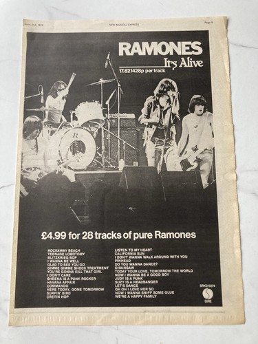 Ramones alive x 16 - , 16"