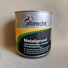 albrecht Metallgrund Ral 9010 Weiß 2,5l BEULE