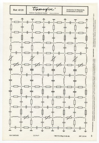 Typofix 4020 schaltzeichen - typofix,