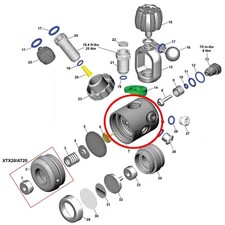 SF-1 TopDeal: Apeks DS4 1. Stufe Gehäuse (AP5201) DS4 Body