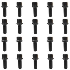 20 schwarze Radschrauben
