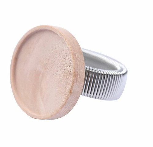 Holz ringe 25mm - 2x,