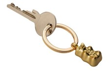 HARIBO Schlüsselanhänger Goldbär Metallguss Matt Bärenstark Kult Gummibär