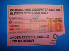 86/87 Ticket FC Bayern