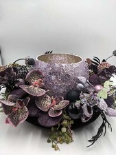 Weihnachtsgesteck Windlicht