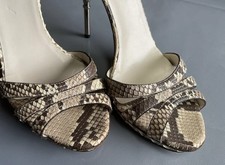 Gucci slingback sandals python - slingback,