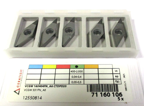 Ceratizit pkd wendeplatten - 5,