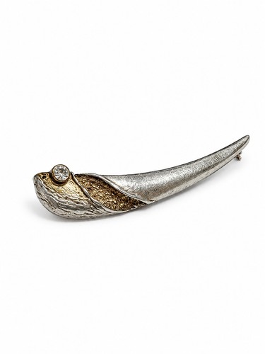 925er silber brosche mit - brosche,