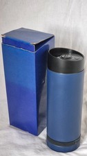 THERMOBECHER KAFFEBECHER neu und unbenutzt in blau für  350ml Heißgetränk