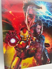 3D-Bild/Effekt-Flip-Marvel-Iron Man-Superhelden-30x40cm-ohne Rahmen