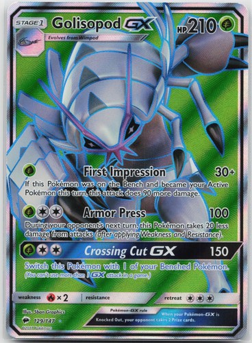 Golisopod holo - gx, (full