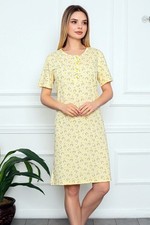 Damen Nachthemd Kurzarm