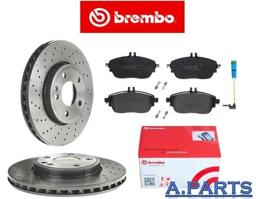 Brembo bremsensatz gelocht - bremsensatz,
